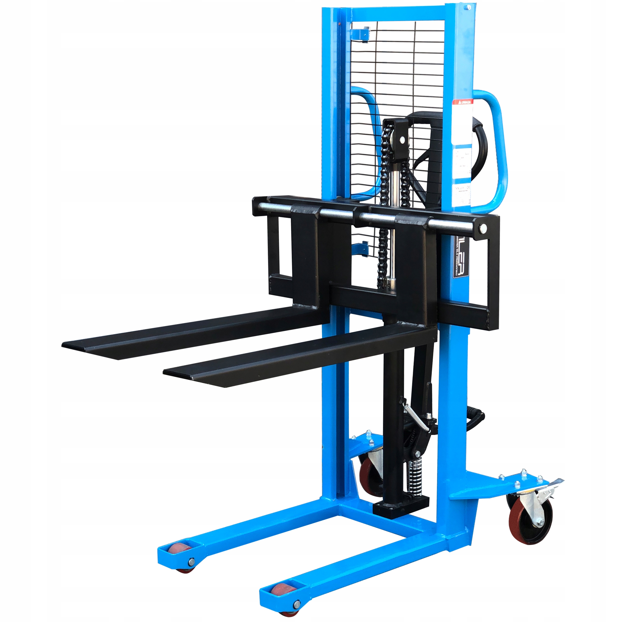 Silný Nízký Paleciak Paletový Vozík Stožárový 500kg 1215mm