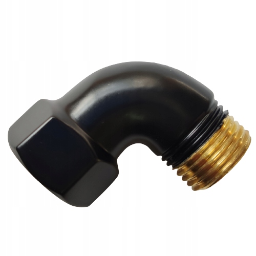 KOLANO 1/2" GW/GZ NYPLOWE CZARNY MAT MOSIĄDZ Kod producenta KOLANKO 1/2