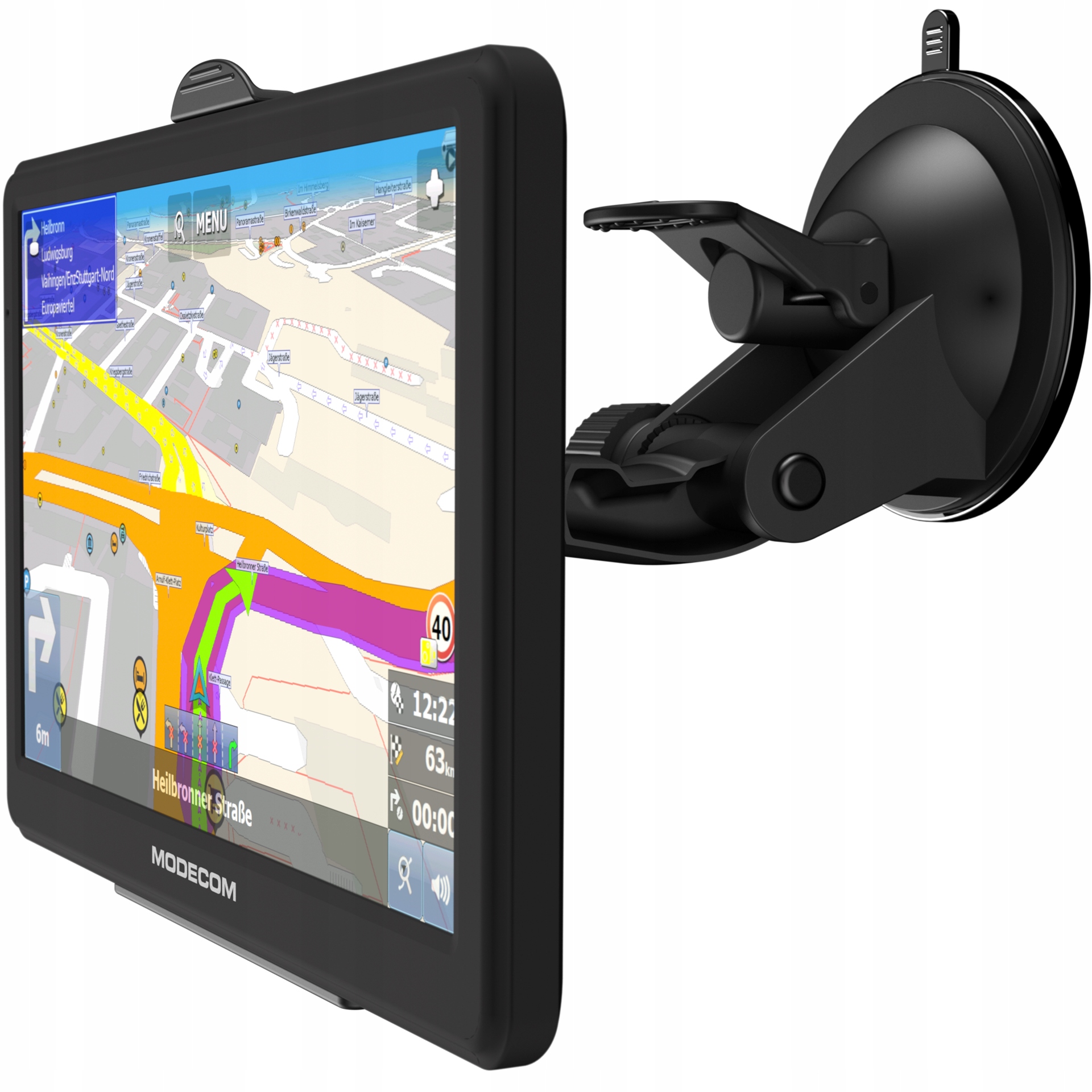 NAWIGACJA GPS 7 CALI DLA CIĘŻARÓWKI TIR MODECOM CX 7.2 IGO PRIMO TRUCK 2025 Model FreeWAY CX 7.2 IPS