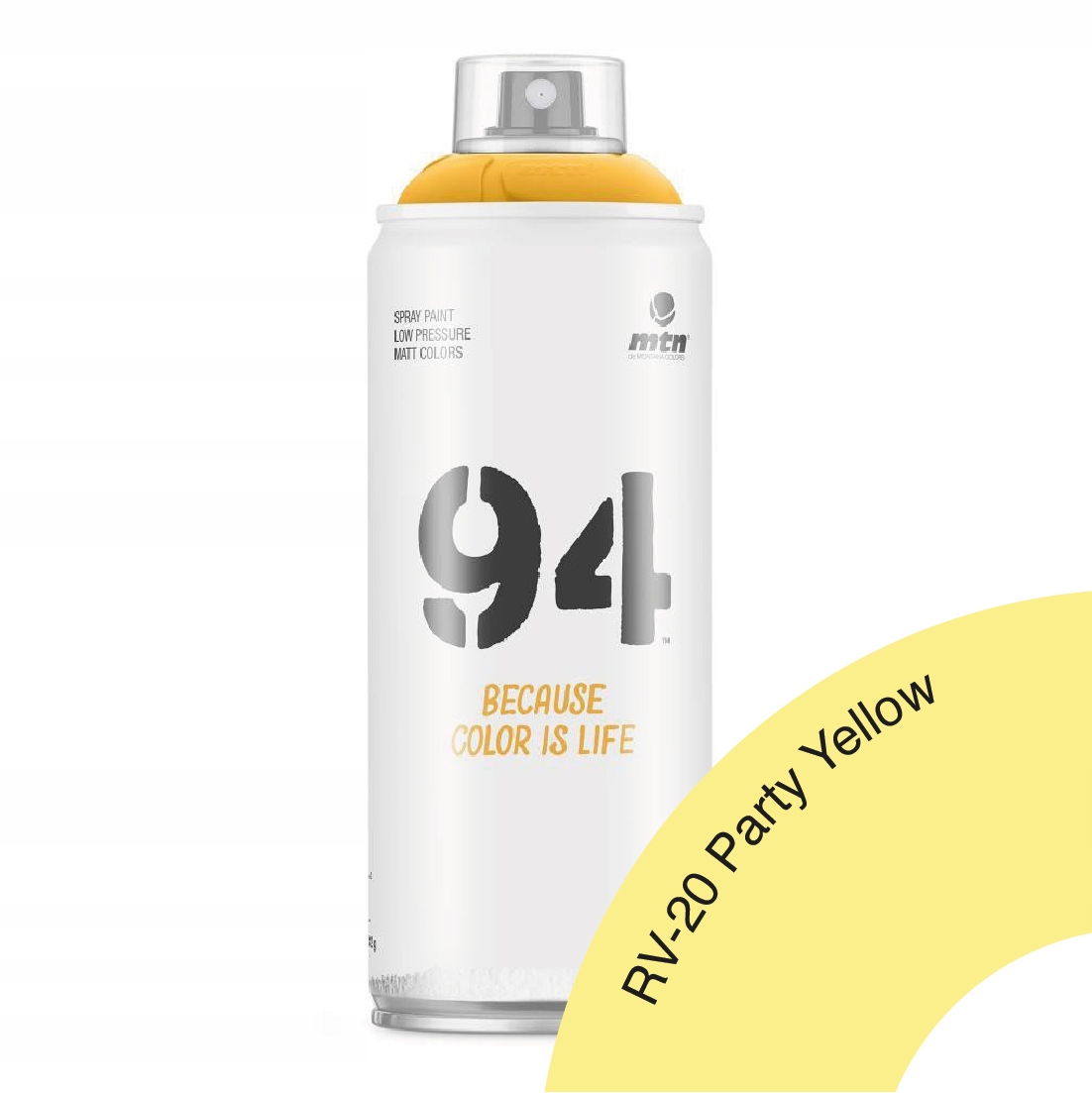 

Montana Mtn 94 spray 400 ml RV-20 żółty
