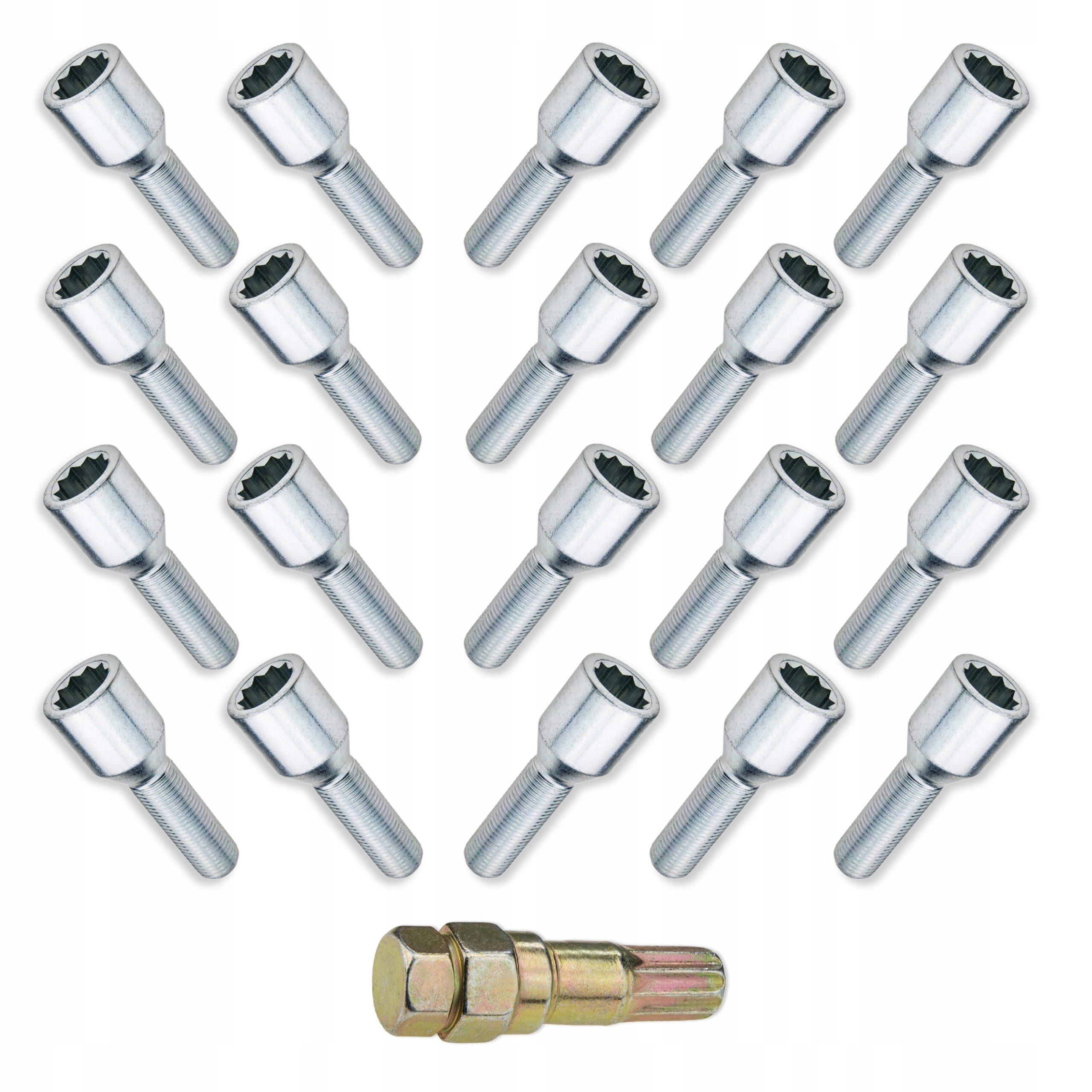 Šrouby M12x1,25 S Torx Hlavou Pro Kola Abarth Alfa Romeo Fiat Jeep Lancia