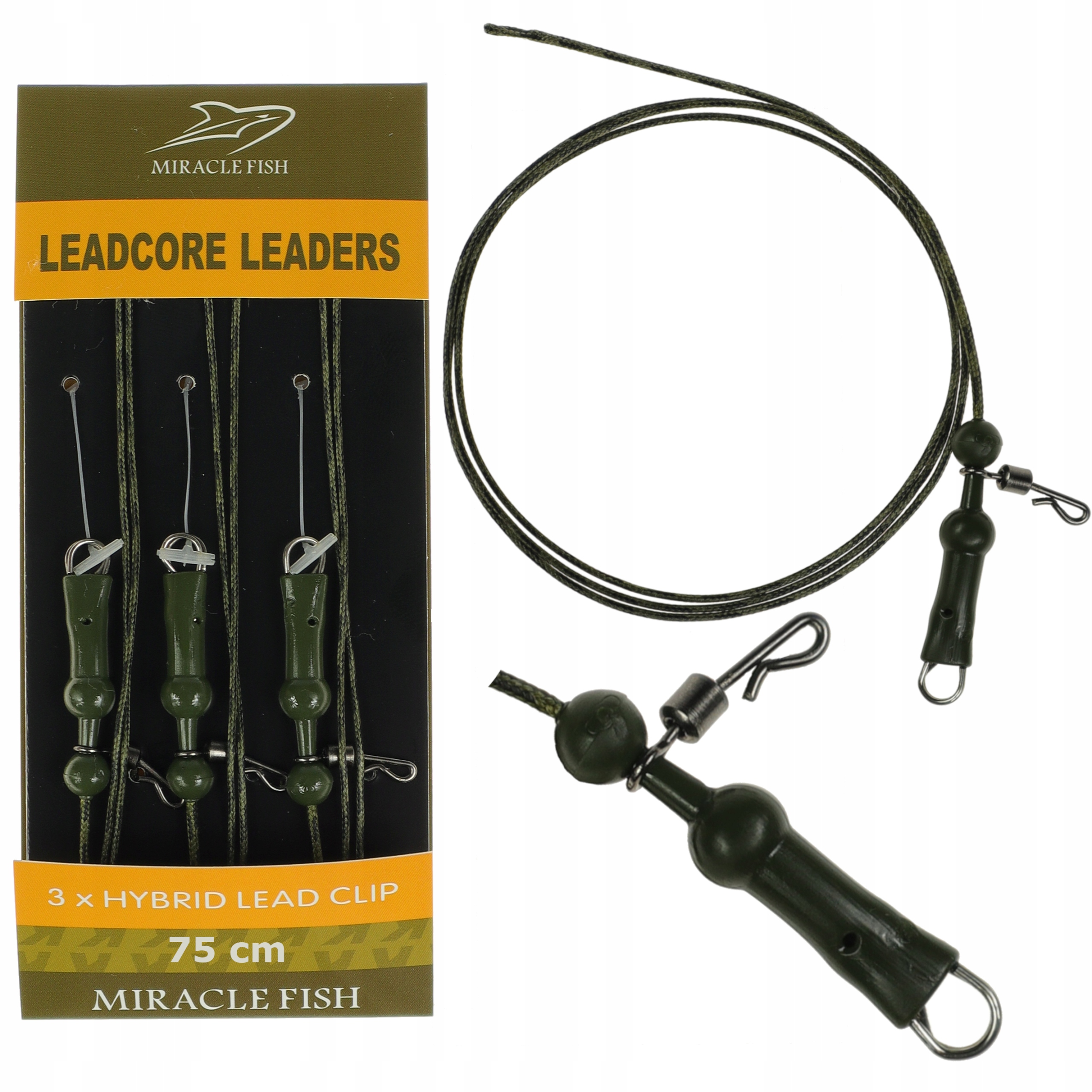 

Zestaw helikopterowy Chod Rig LeadCore 3 szt 75 cm