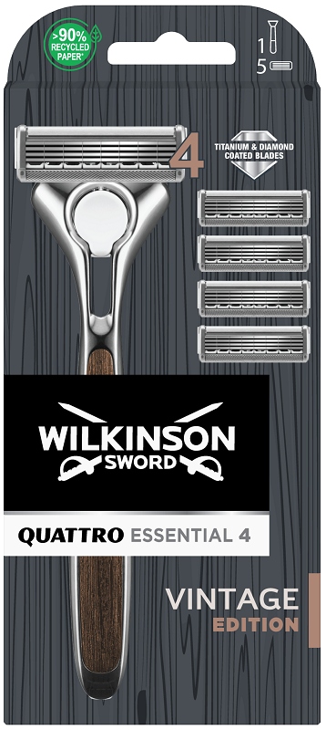 

Wilkinson Quattro Vintage maszynka 5 wkładów