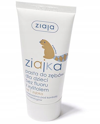 

Ziajka Pasta do zębów dla dzieci bez fluoru-50 ml