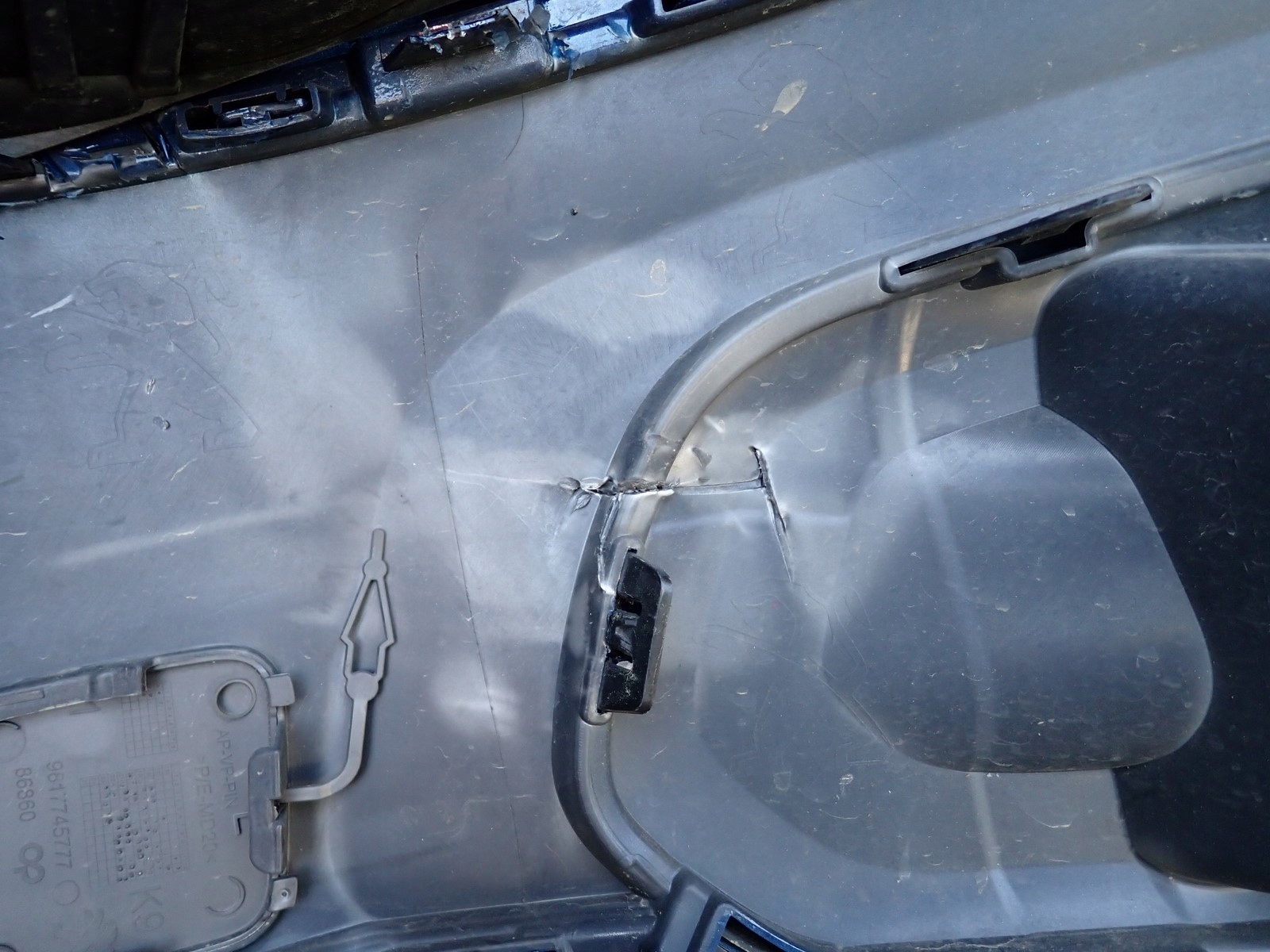 bumper front front PEUGEOT RIFTER 2018-2024R 99899792