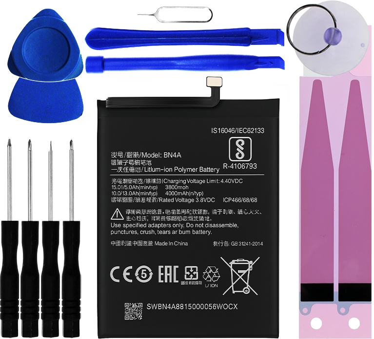 Nová batéria BN4A 4000 mAh pre Xiaomi Redmi Note 7 Pro M1901F7S, M1901F7BE