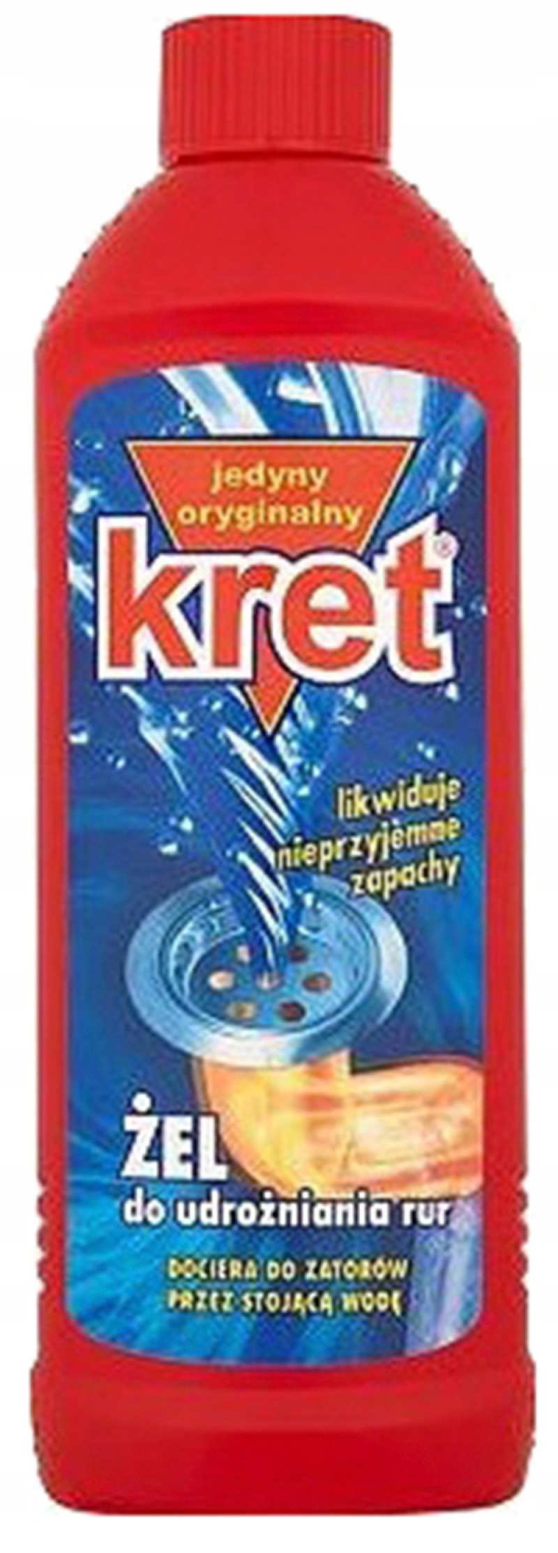 

Żel Do Udrażniania Rur Kret, 500ML