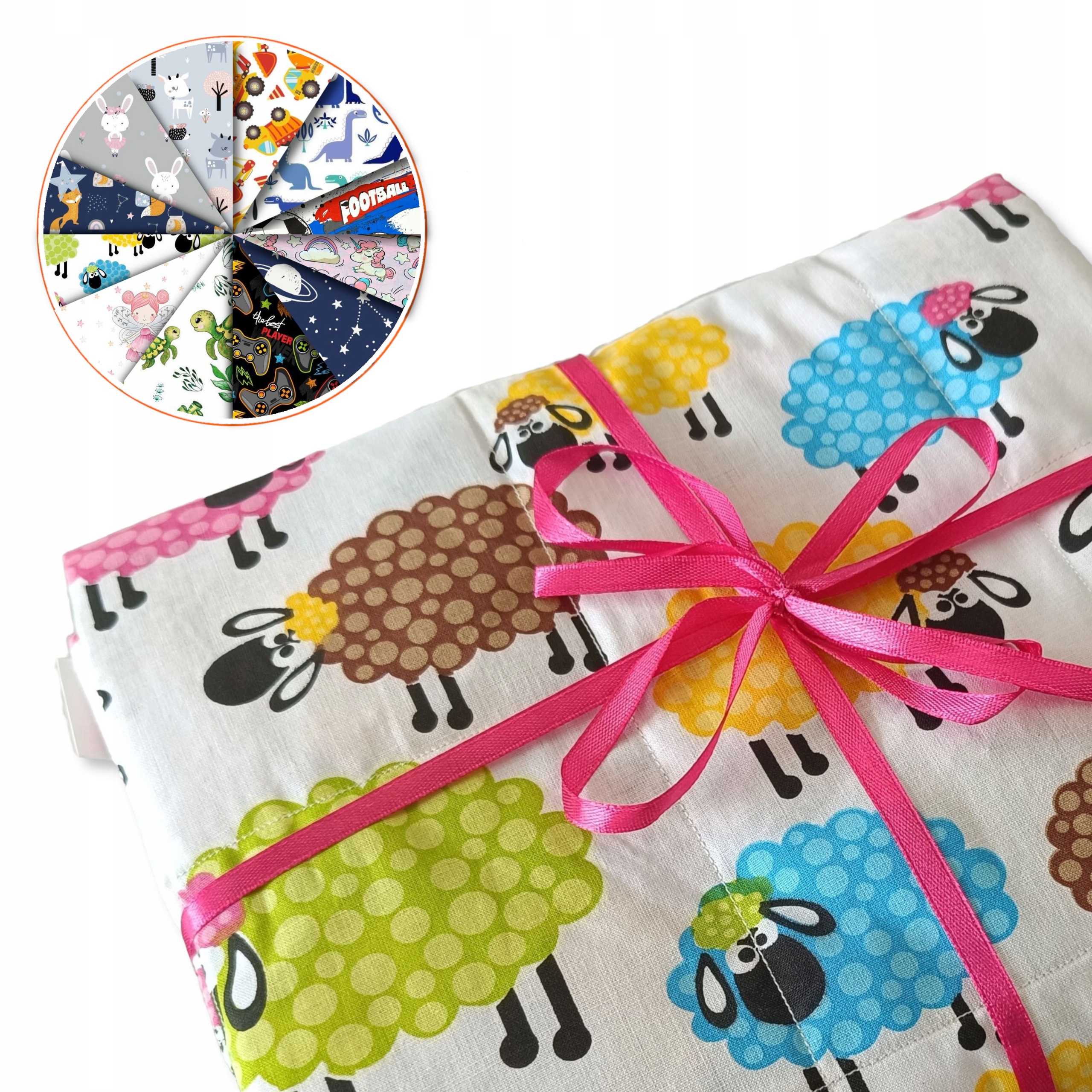 kołdra obciążeniowa 100x135 2kg kołderka sensoryczna Si dla dzieci