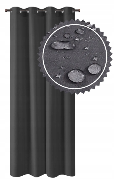 ZASŁONY WODOODPORNE 155x180 DO PERGOLI ALTANY