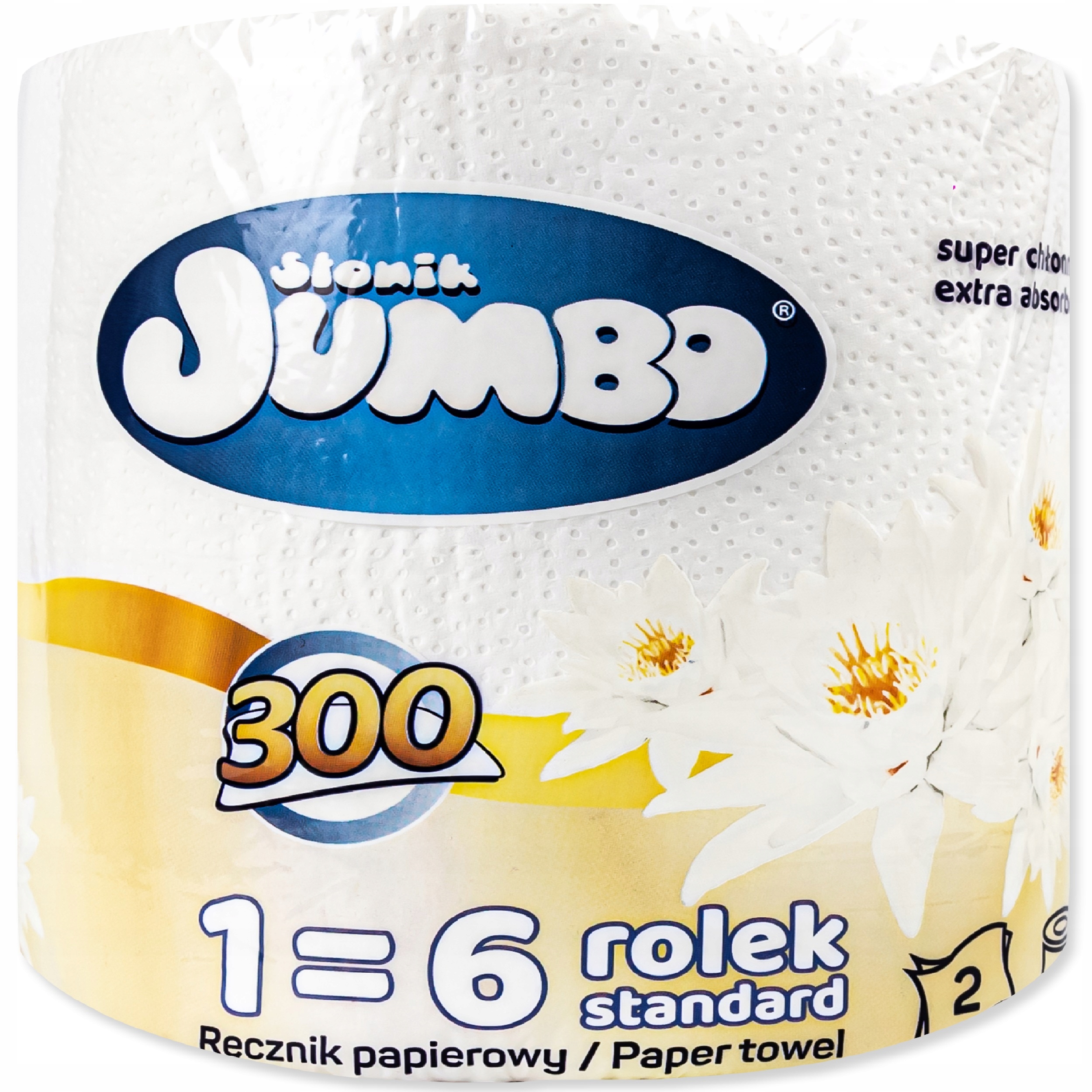 

Słonik Jumbo Ręcznik Papierowy 2-warstw 300 list