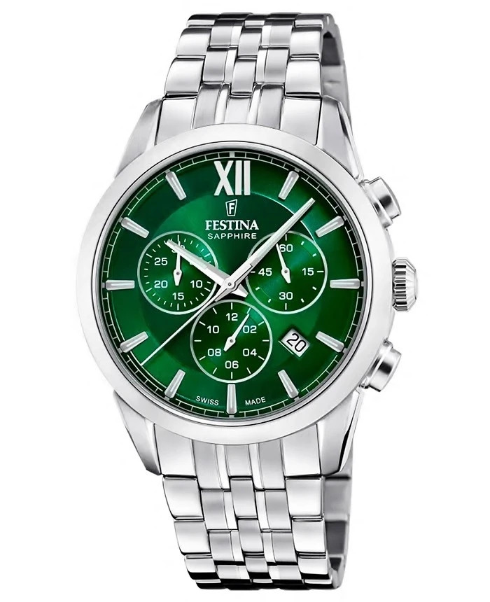 Pánské hodinky Festina F20040/3 Swiss Made Chrono