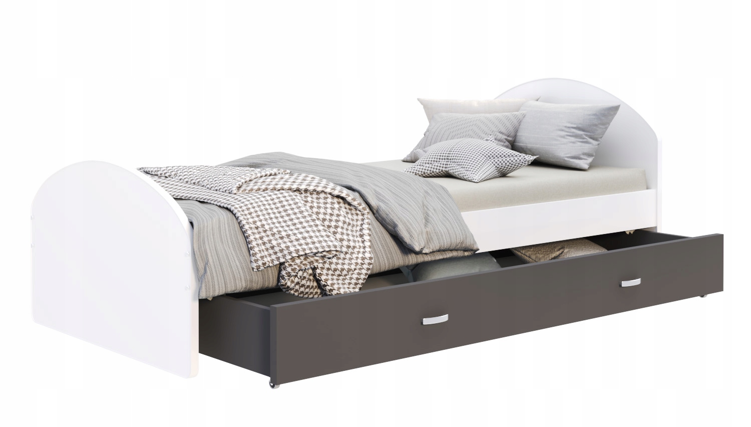 Postel pro mláděž 200x90 matrace šuplík Cross