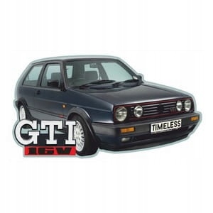 

Golf Mk II Gti 16V naklejka