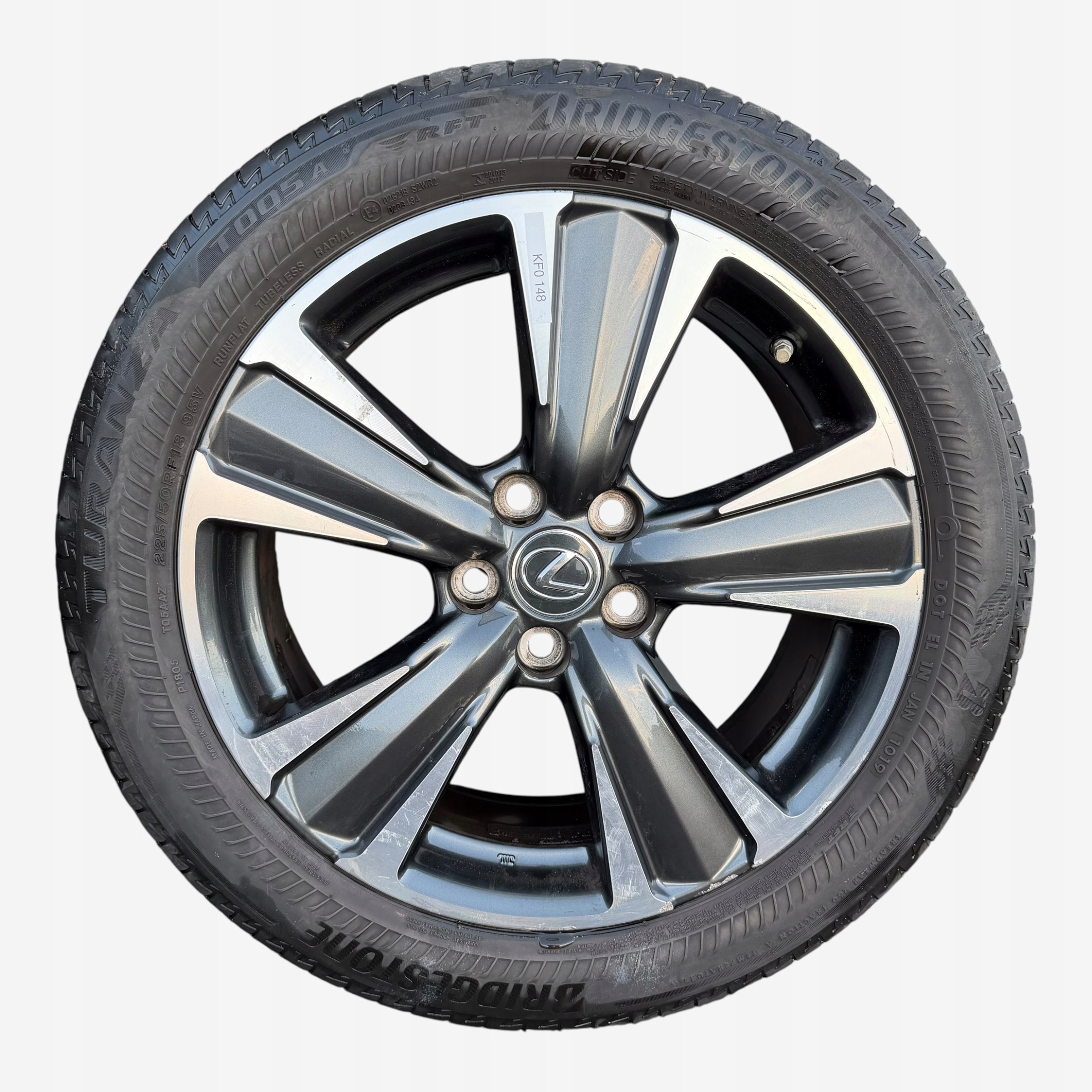 discs wheels tyres LEXUS UX BRIDGESTONE 225/50/18" 6MM summer
