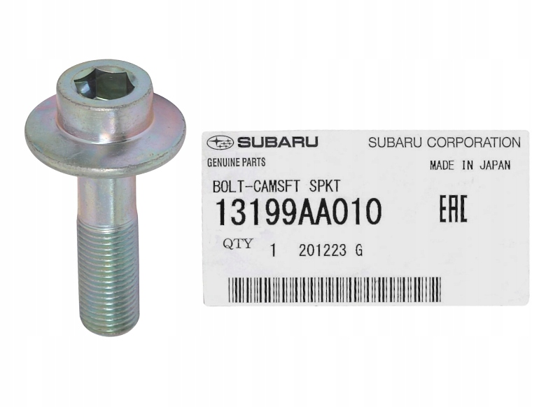 

Śruba koła wałka wyd rozrządu Subaru 13199AA010 Oe