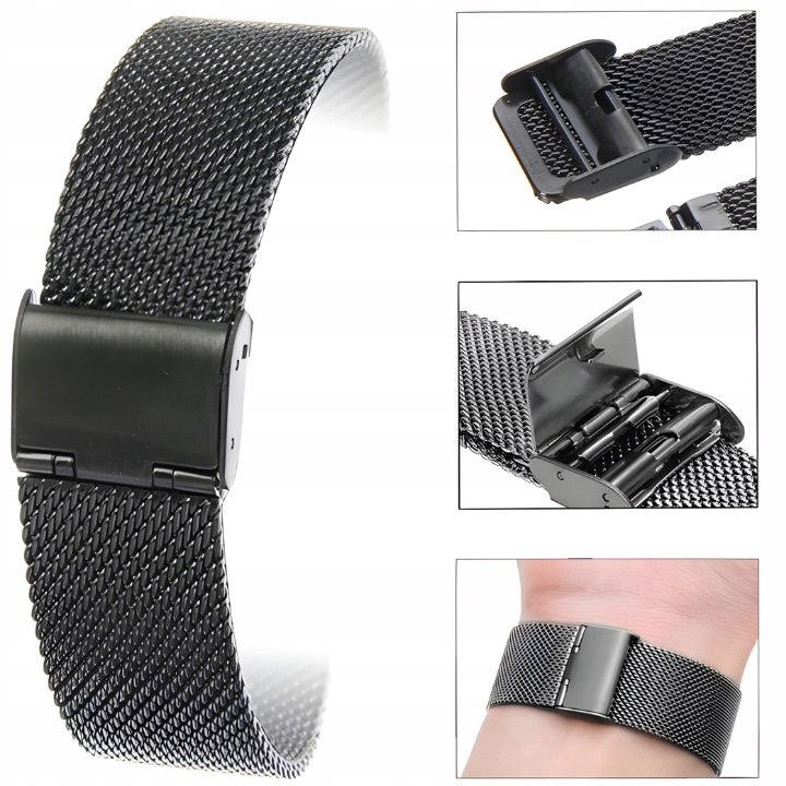 PASEK OPASKA BRANSOLETA DO HUAWEI WATCH GT 2 GT3 42MM ELEGANT KOLORY Długość 200 mm