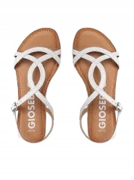 Gioseppo Dámské Sandály Bílé Kožené 38 Jla