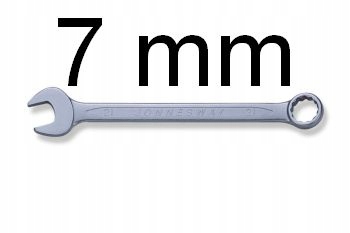

Klucz płasko-oczkowy Jonnesway 7 mm W26107