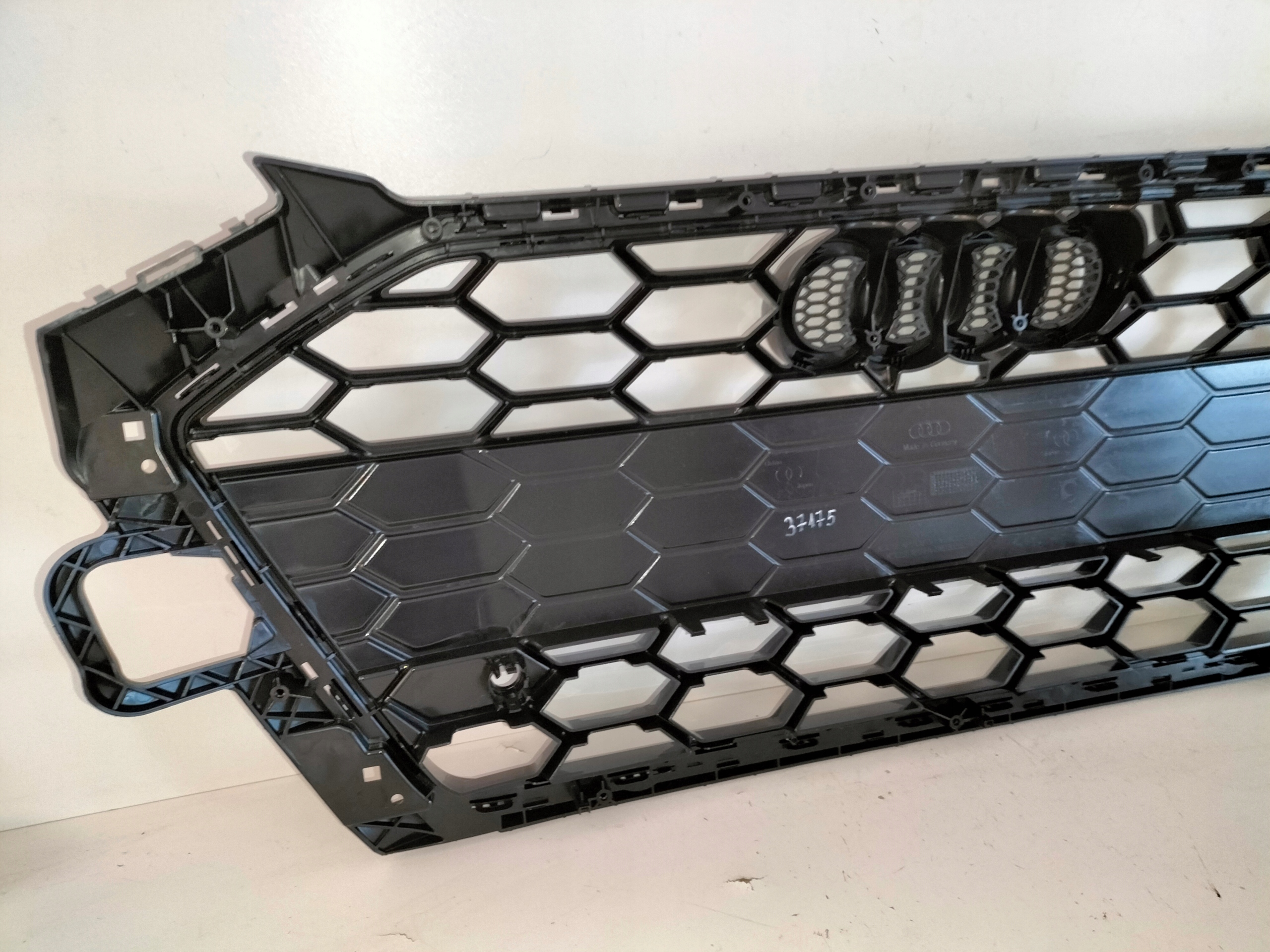 grille grid grill AUDI A4 B9 8W0 LIFT 19- S-LINE BLACK