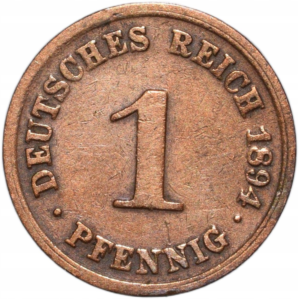 1 Pfennig 1894 D