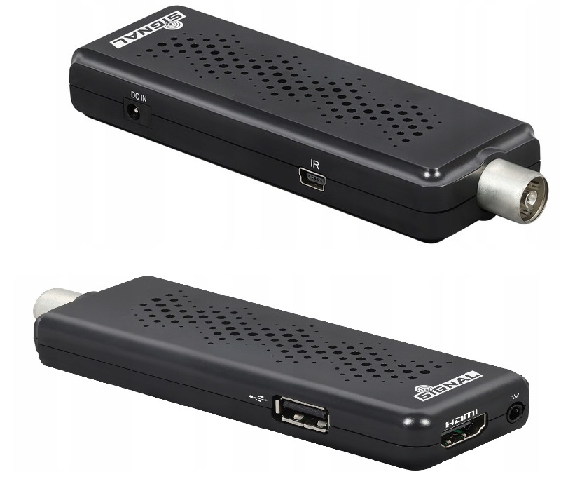 Tuner DVB-T2 HEVC dekoder TV T2-MINI USB 5V Signal Wysokość produktu 1.5 cm