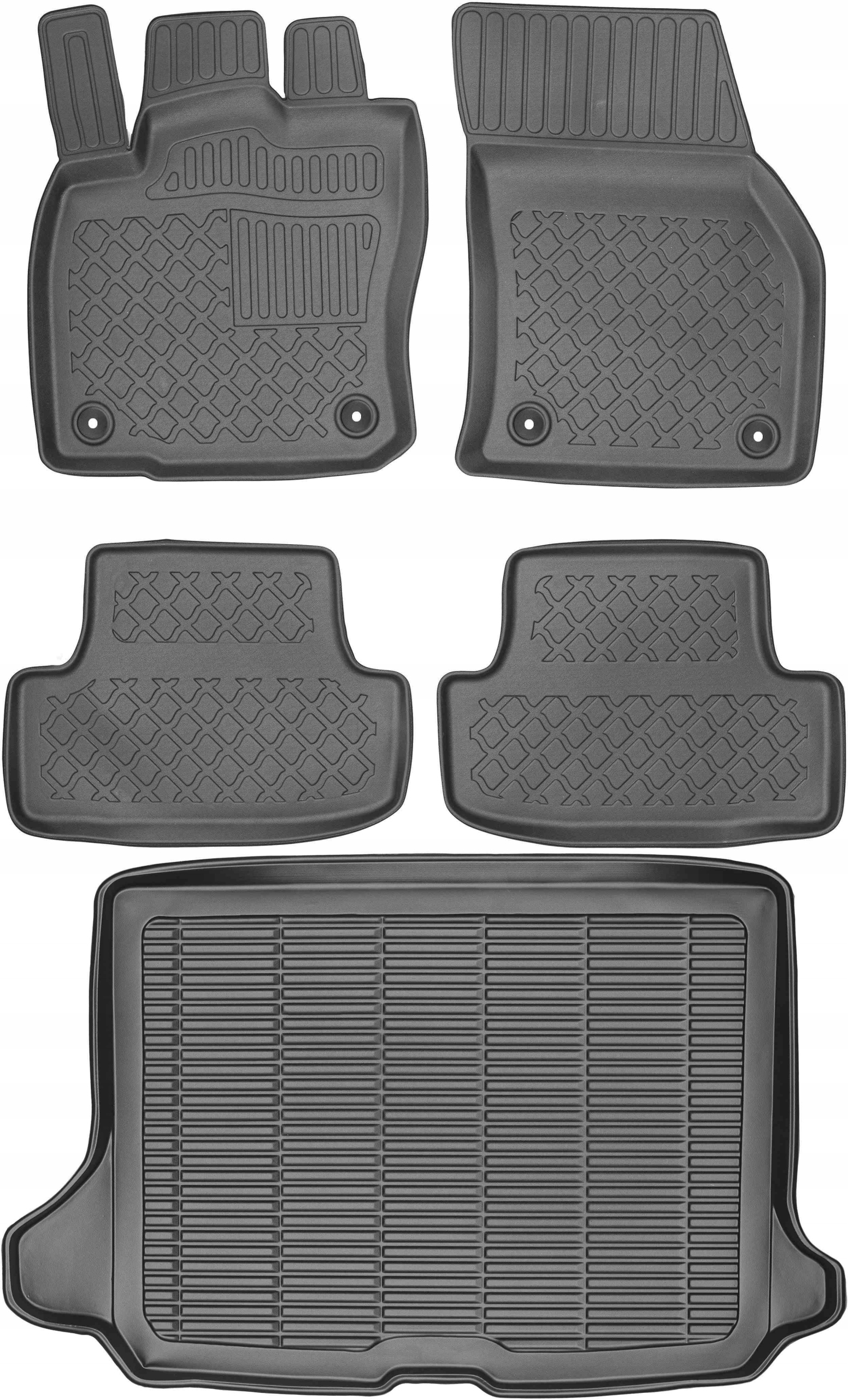 Килимки Max-Килимок резинові 910119+603423 5 el.