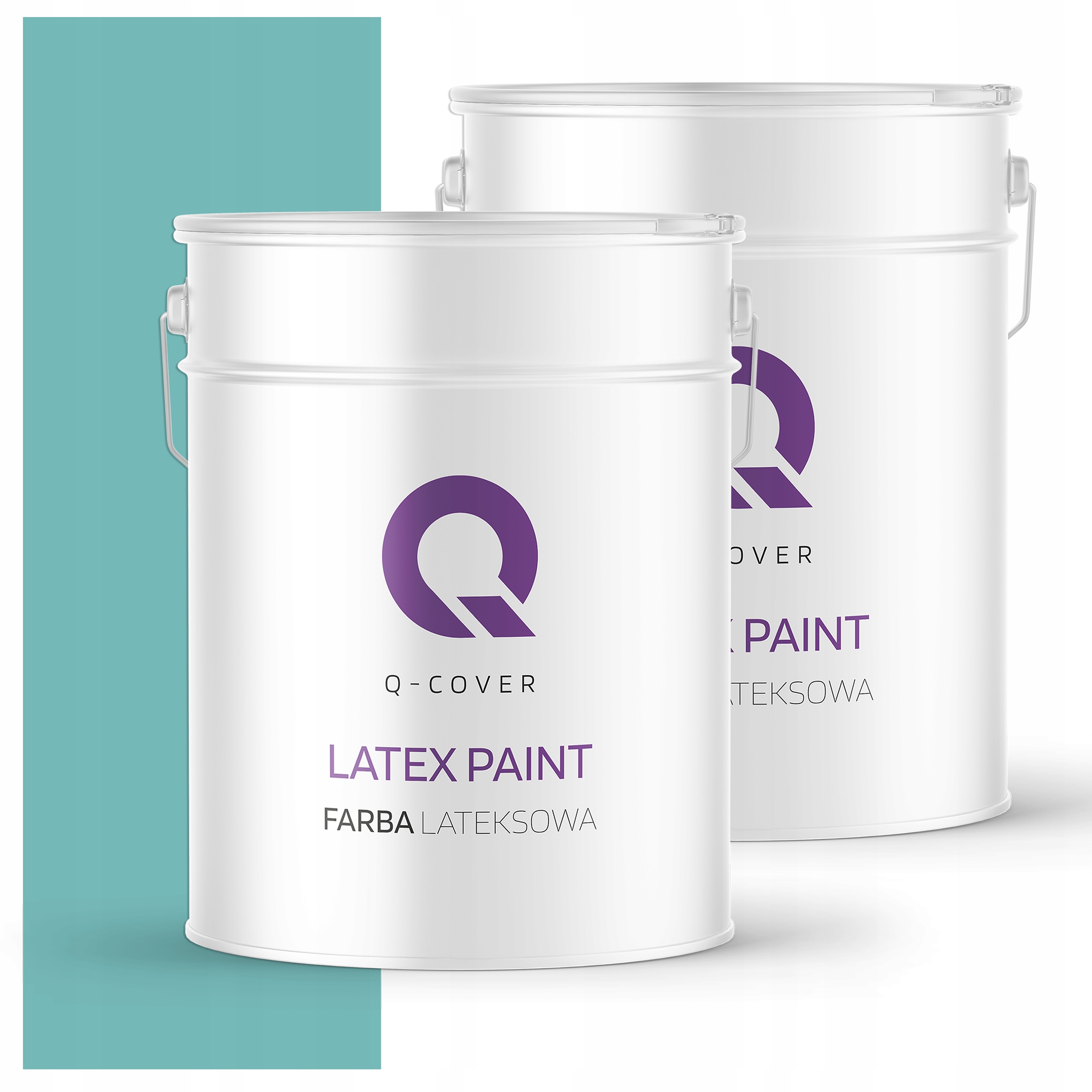 Latexová farba na interiér steny Stropy 10L Hlboká matná tyrkysová H1441