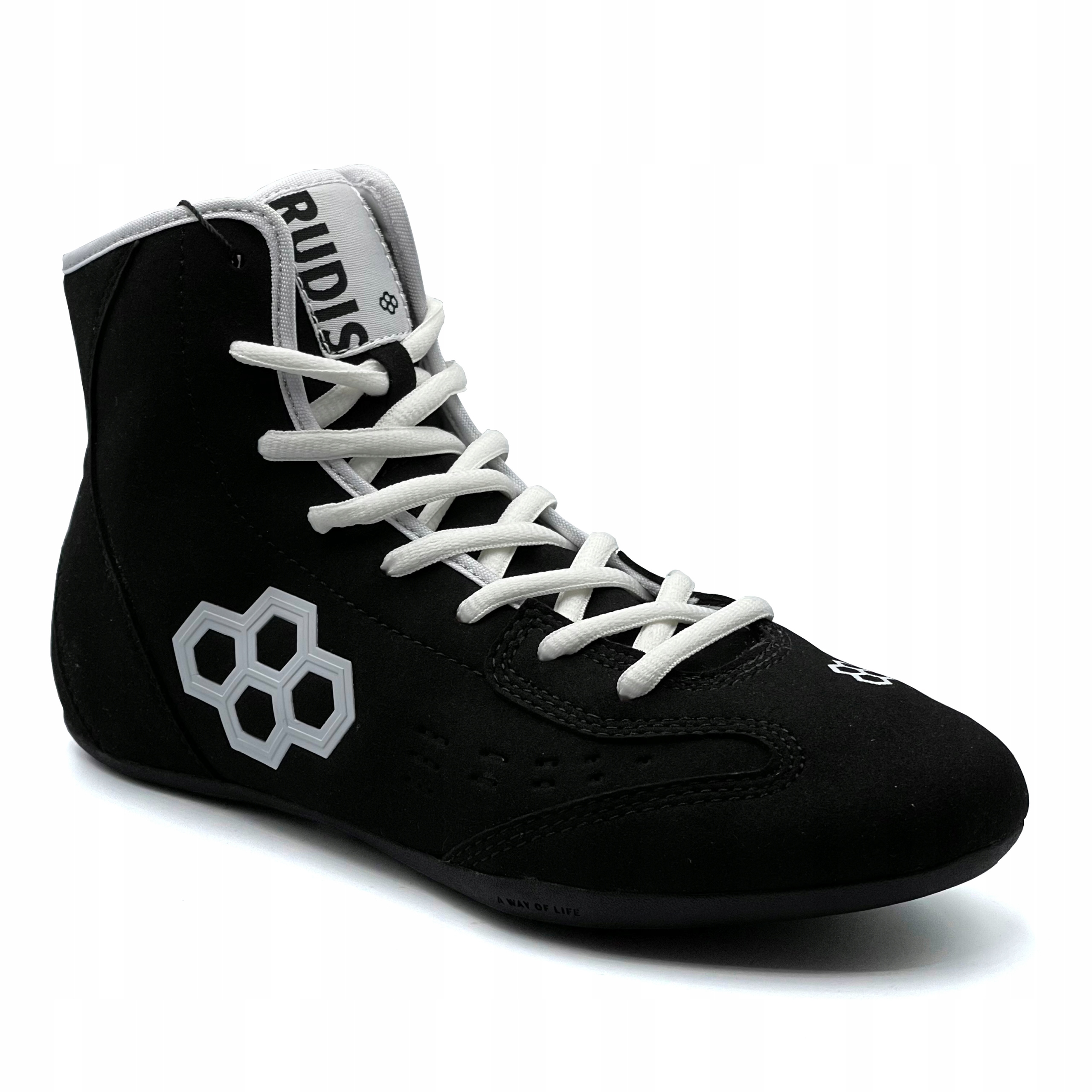 Zápasnické Boty Rudis International Lehké Klasické Mma Box Černé 44,5