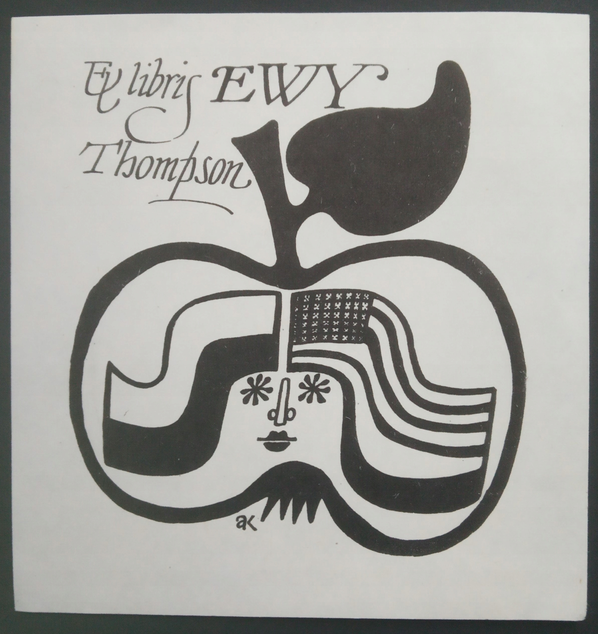 *KP* Kot Andrzej - Ex Libris Ewy Thompson (6)