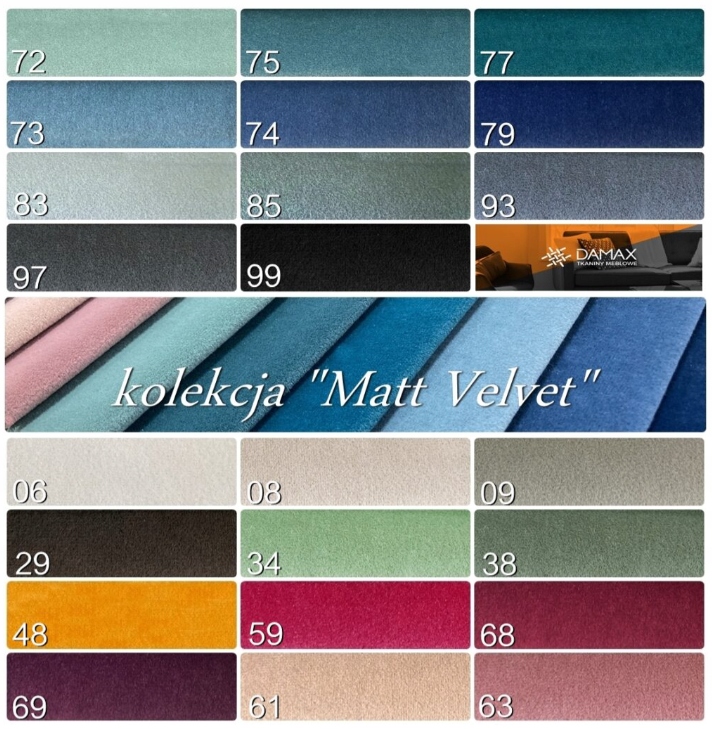 PUFA TAPICEROWANA PODNÓŻEK metalowe nogi Szerokość mebla 105 cm