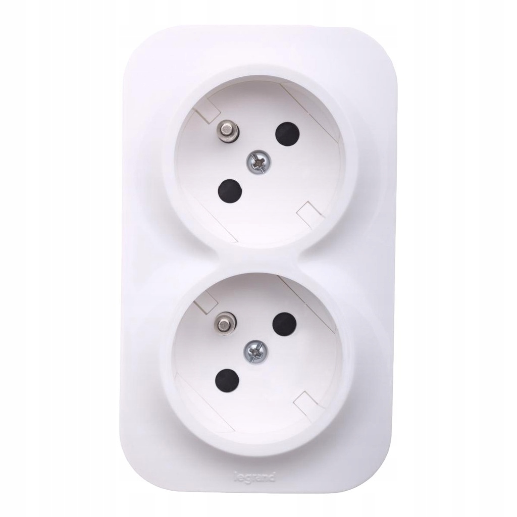

Forix Gniazdo 2x2P+Z IP20 natynkowe Legrand 782419