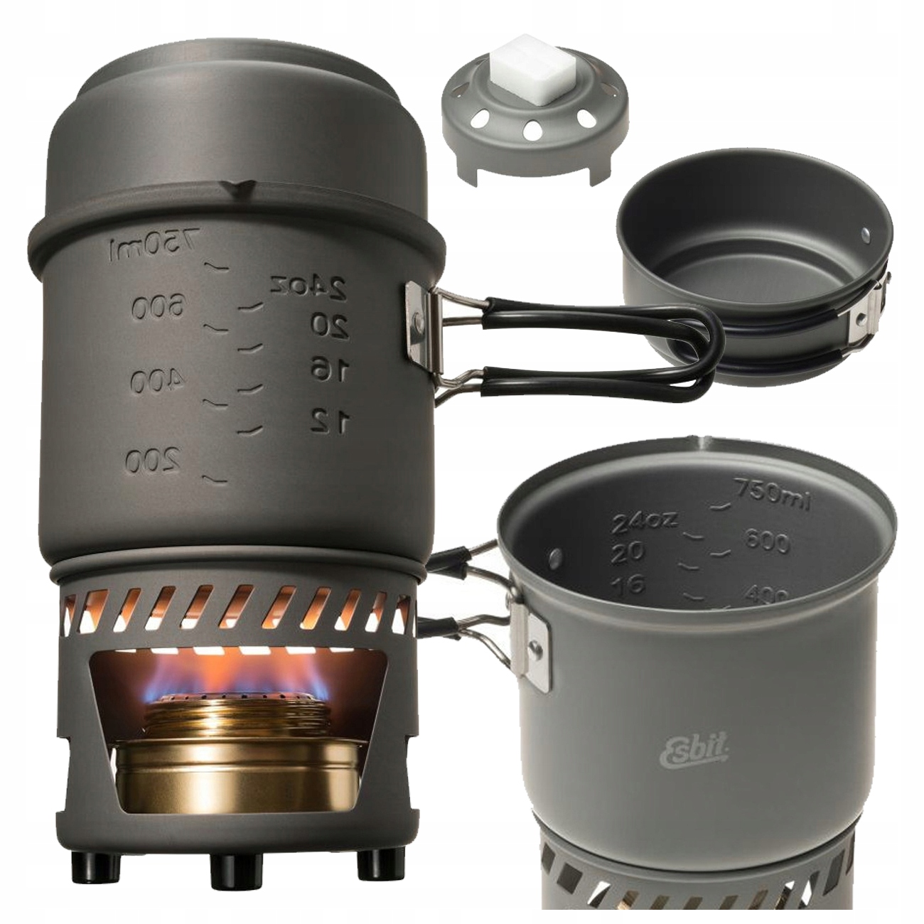 Turistický vařič na vaření Esbit Cookset