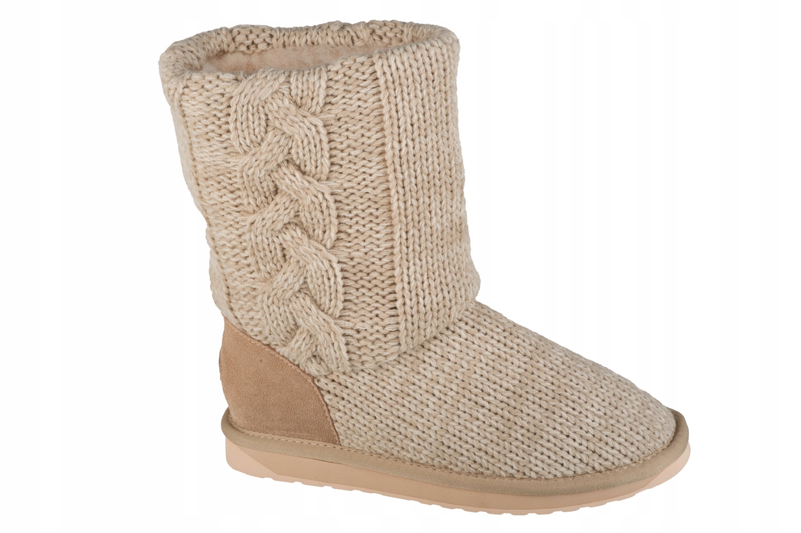 Emu Australia Bartle [38] Dámské vlněné Pantofle béžové barvy