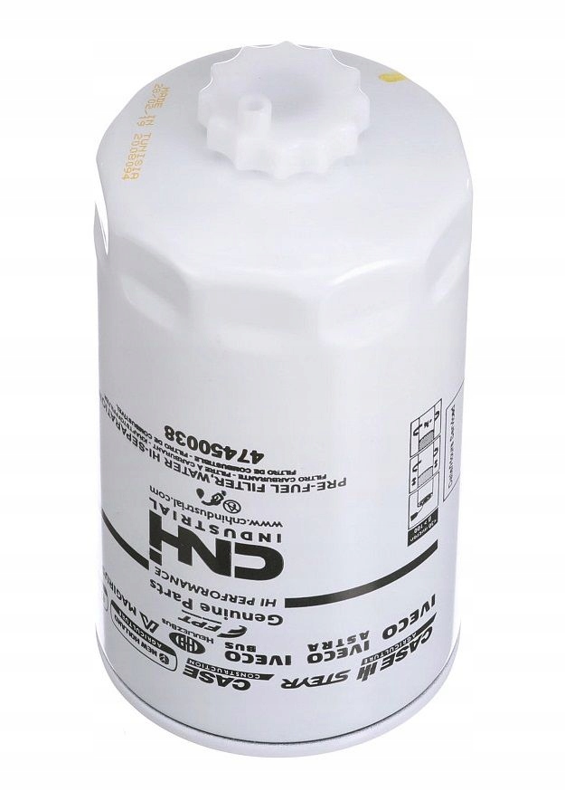 47450038.02 - Паливний фільтр New Holland T4 T5 TD5 CASE Farmall 47