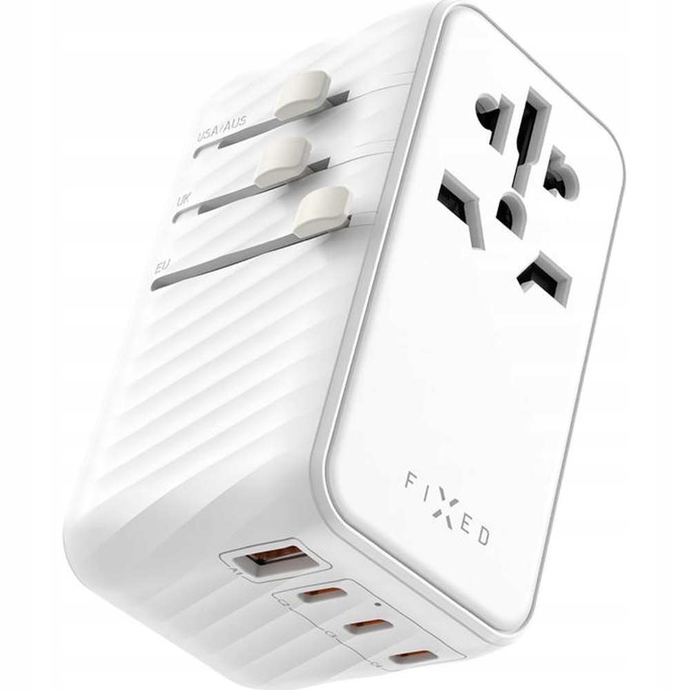 Adaptér do zásuvky, Fixed, cestovný konektor adaptér Eú, Uk, Usa, Aus