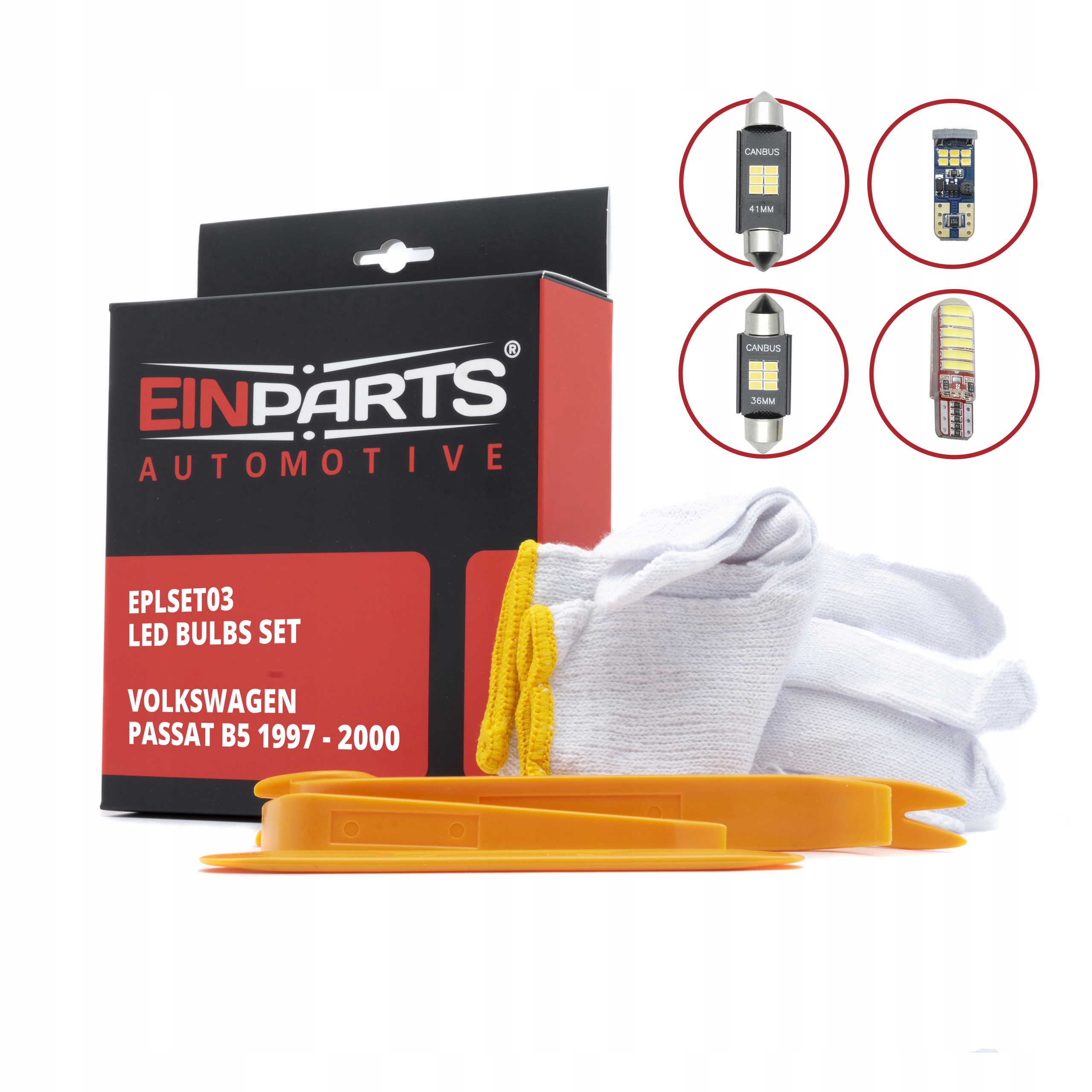 ZESTAW LED WNETRZA ZAPACH DO VOLKSWAGEN PASSAT B5 Part manufacturer EinParts Automotive