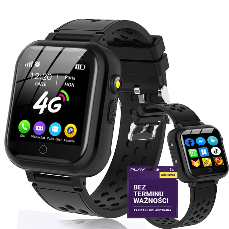 

Smartwatch Dla Dzieci Zegarek Aparat Gps Sim
