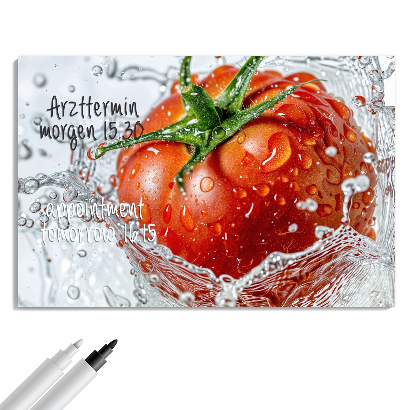 Magnetická tabule Pomidor Voda 60 × 40 cm