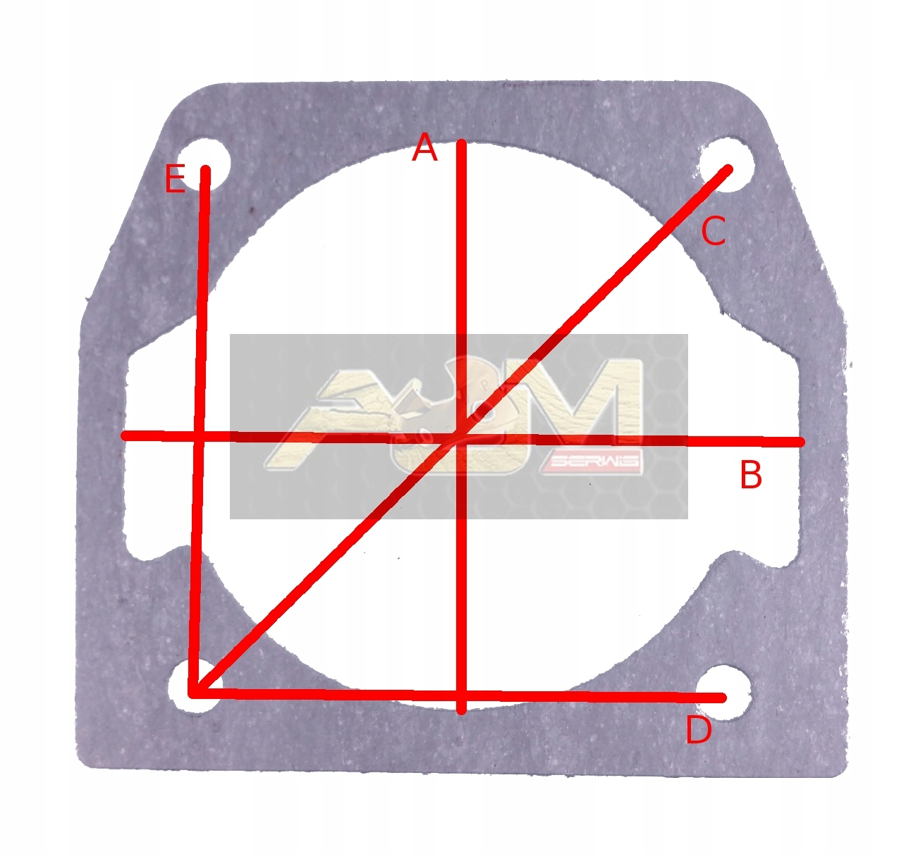 Komplet uszczelek PILARKI SPS01-52 Marka NAC