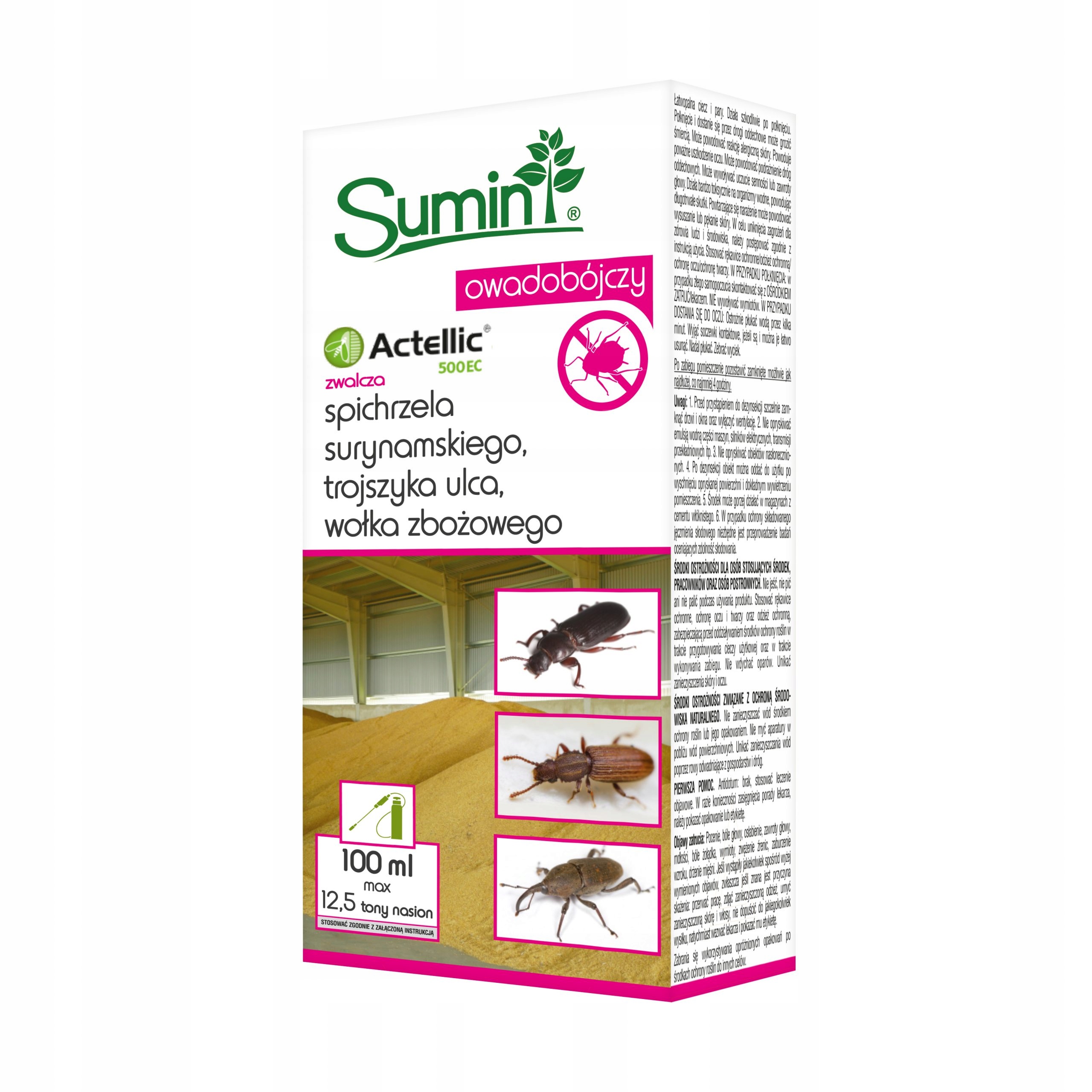 

Sumin Actellic 500 Ec 100ml Środek Owadobójczy