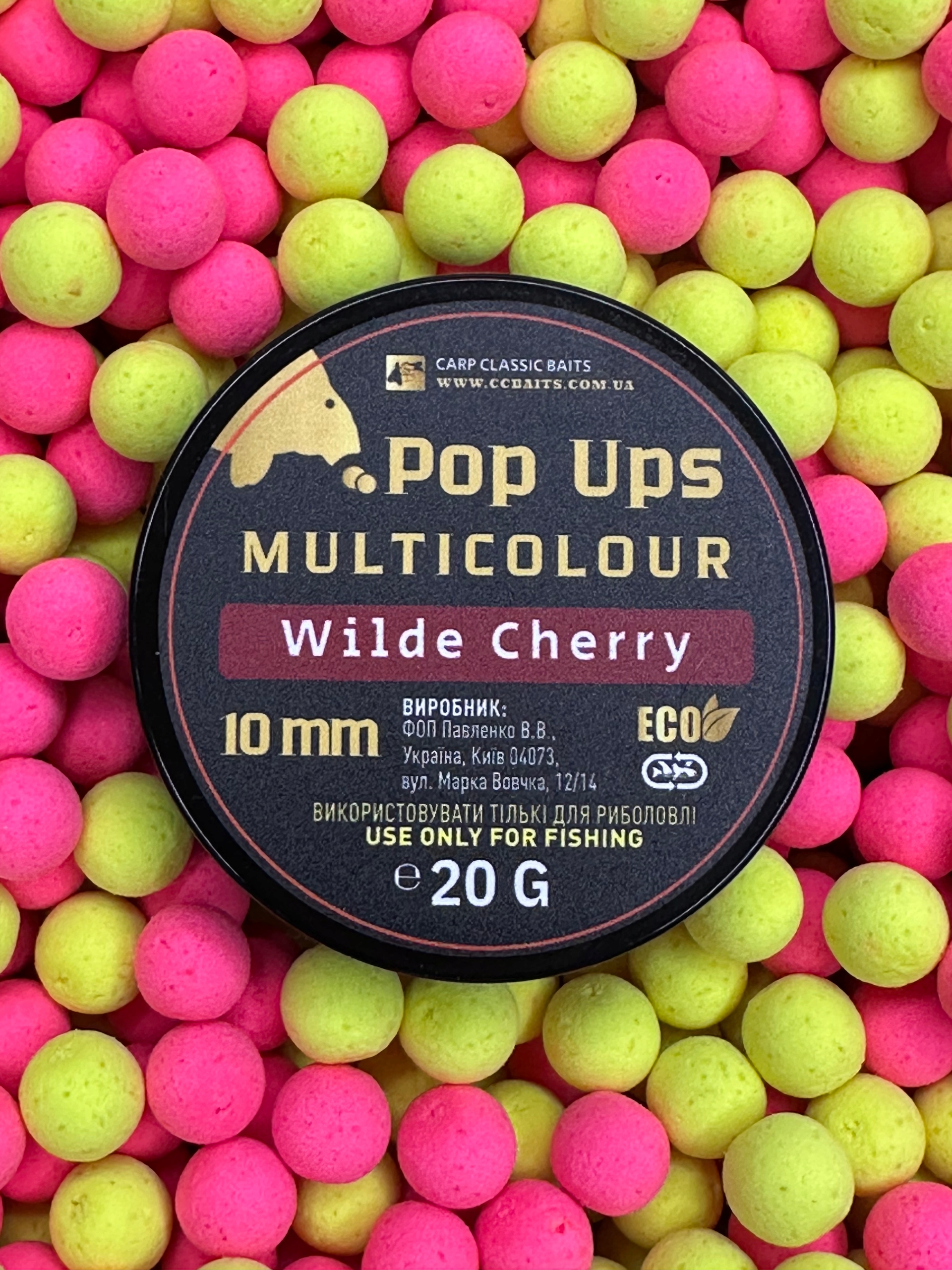 Kulki Carp Classic Baits Pop Ups 10 MM Multicolour Wilde Cherry