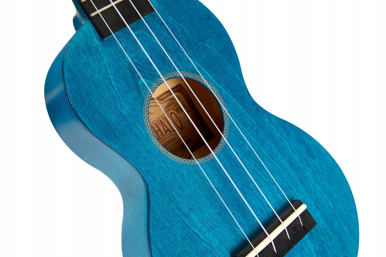 Ukulele sopranowe Mahalo MS1TBU slimline niebieski Akcesoria w zestawie pokrowiec