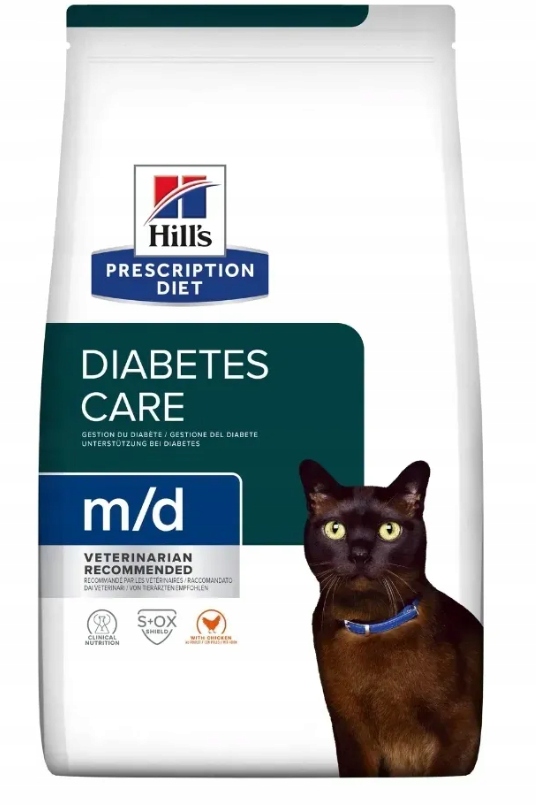 Hill's Pd M/D Feline Kot Diabetes Care 1.5kg