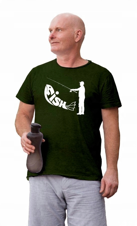 

Koszulka męska Fish t-shirt Ryba Wędkarz Xs