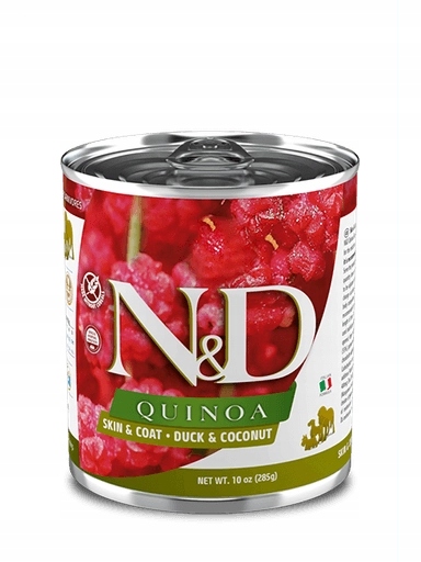 4x Farmina Vlhký pes Nd Quinoa Duck 285 g