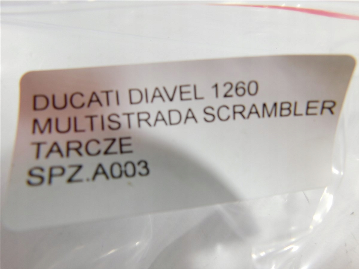 SPRZĘGŁO NAPĘD DUCATI DIAVEL 1260 MULTISTRADA SCRAMBLER TARCZE Dopasowanie do pojazdu produkt uniwersalny