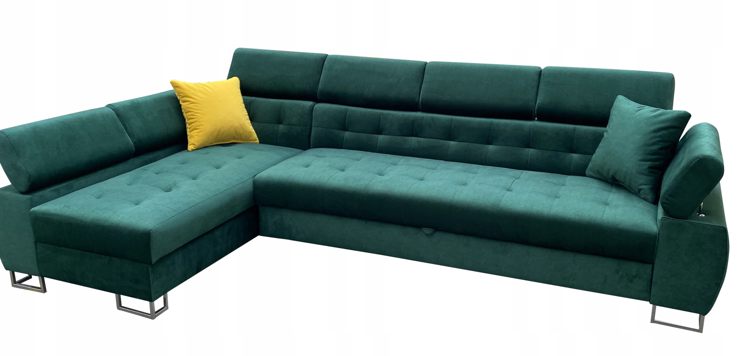 NAROŻNIK ASLAN 3 RUCHOME ZAGŁÓWKI ROZKŁADANY NOGA METAL Kod producenta ASLAN3