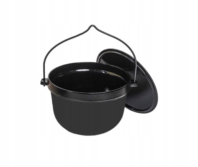 KOCIOŁEK ŻELIWNY WĘGIERSKI MYŚLIWSKI 20L EMALIA Rodzaj wiszący