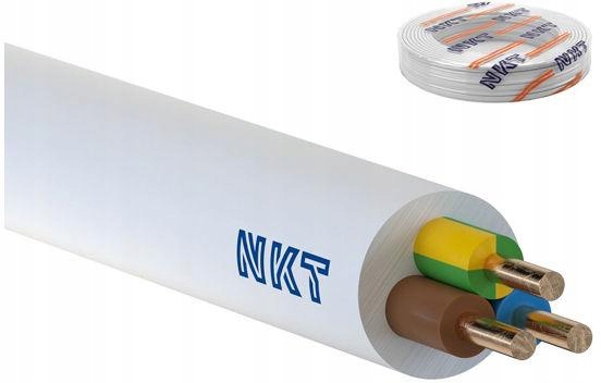 Kábel Nkt Ydy 3x1,5 žo 450/750V /100 m/