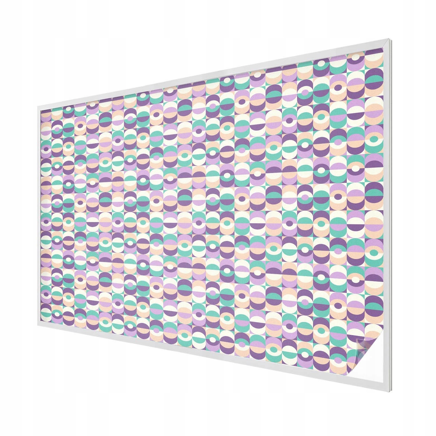 Fólie okenní fólie s s potiskem s barevnými vzory 200 x 146 cm
